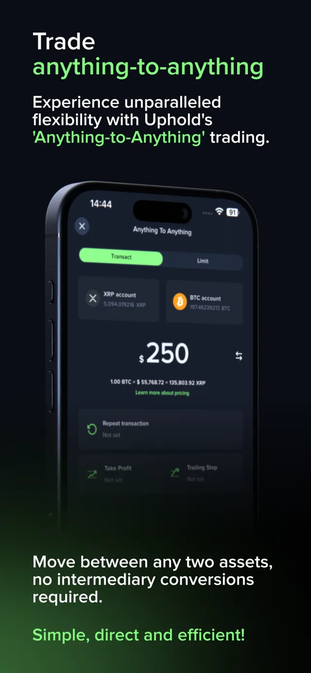 Uphold: Buy BTC, ETH and 300+ - Screen 6