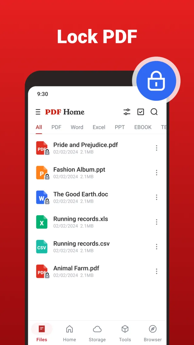 PDF Home - Reader & Editor - Screen 5