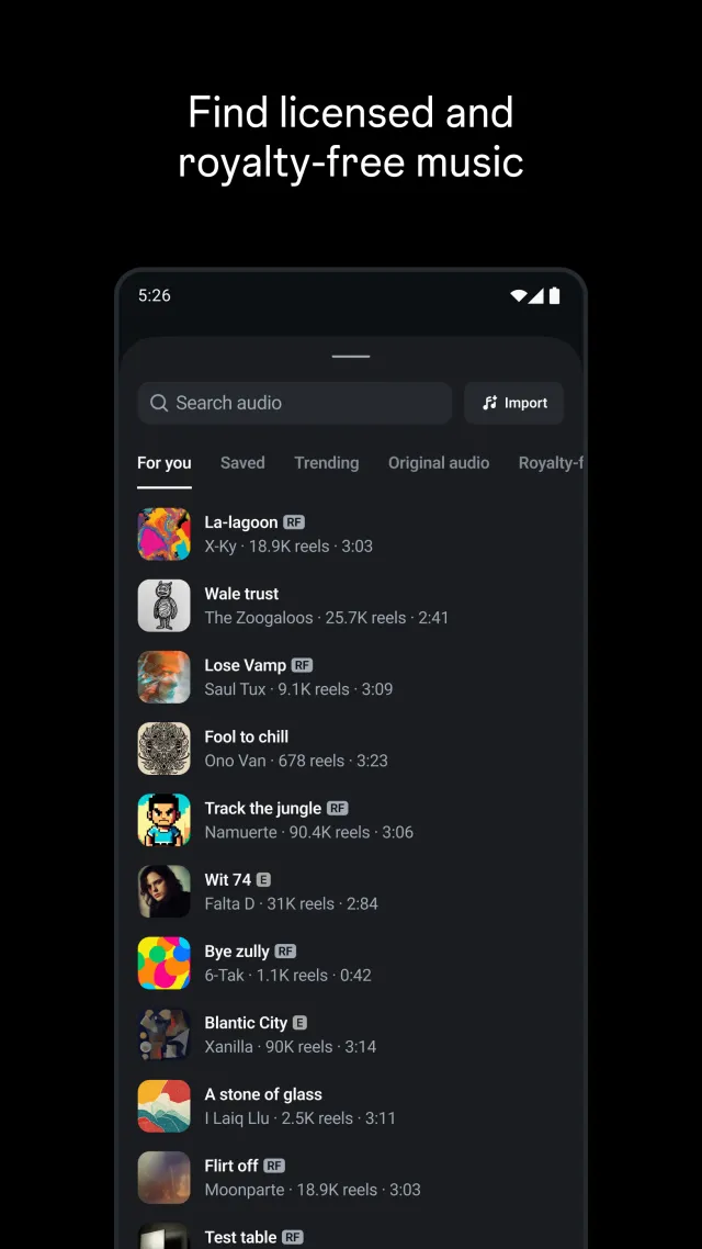 Edits: Video Editor - Screen 2