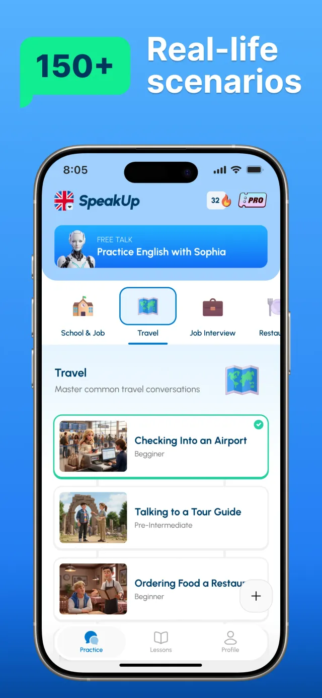 SpeakUp AI - Language Learning - Screen 5