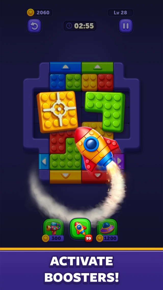 Block Out! - Color Sort Puzzle - Screen 3
