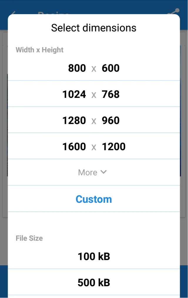 Photo & Picture Resizer - Screen 3