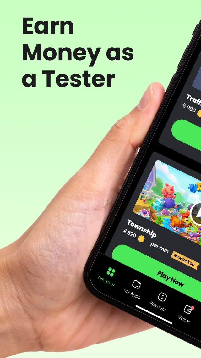 Test'em All: Test & Get Paid - Screen 1