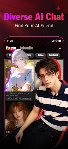 Cycle AI: Chat & AI Friends - Screen 2