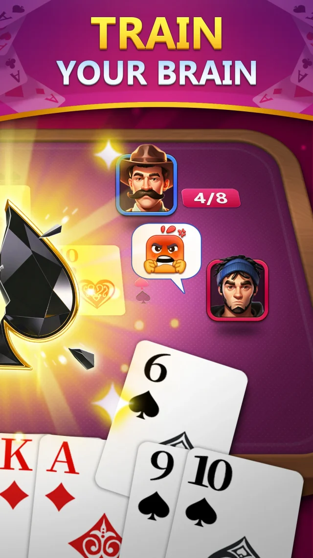 Spades - Classic Card Games - Screen 3