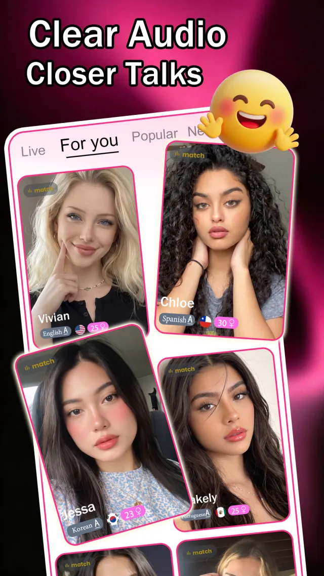 WeJoy-Live video chat&party - Screen 2