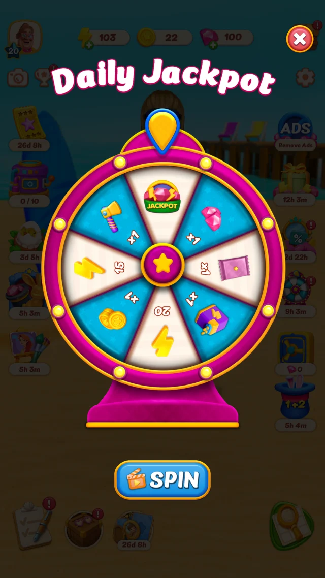 Beach Bliss: Merge Puzzle - Screen 5