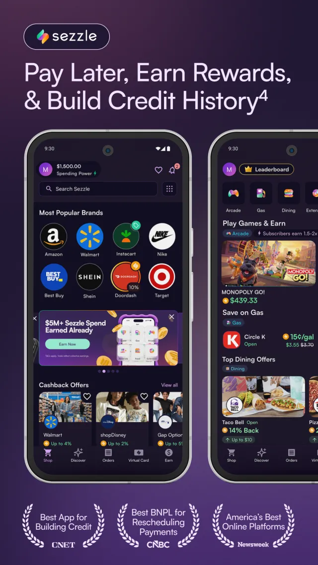 Sezzle: Buy Now, Pay Later - Screen 1