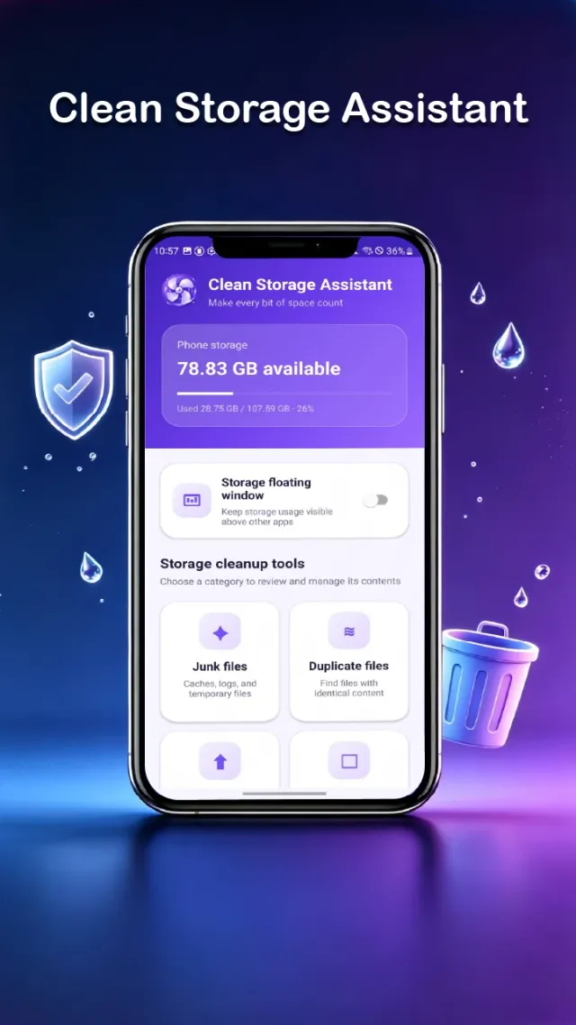 Clean Storage Assistant - Screen 3