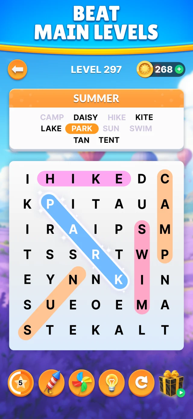 Wordscapes Search: Word Games - Screen 2