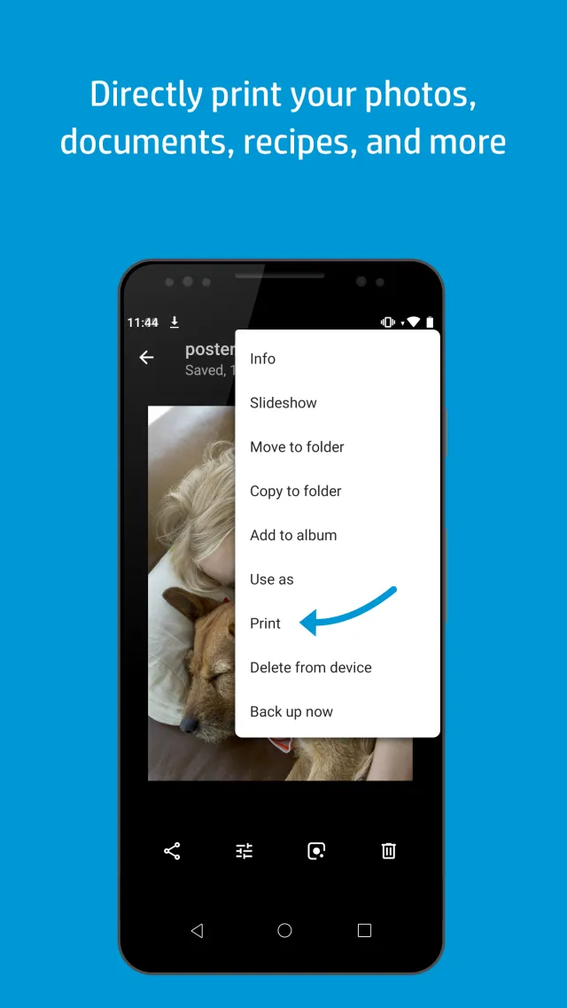 HP Print Service Plugin - Screen 2