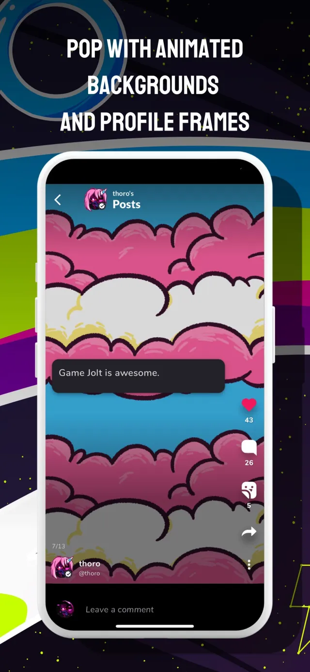 Game Jolt Social - Screen 3