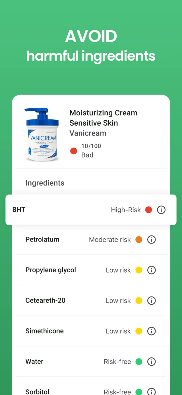 Yuka - Food & Cosmetic Scanner - Screen 2