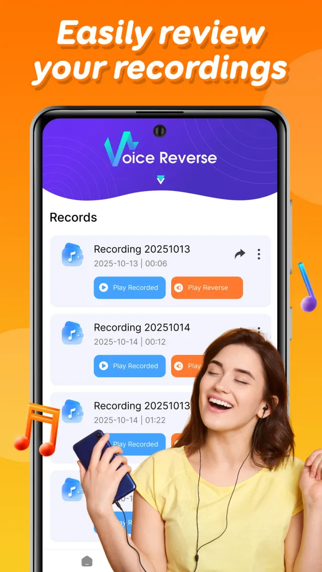 Funny Voice Reverse - Screen 5
