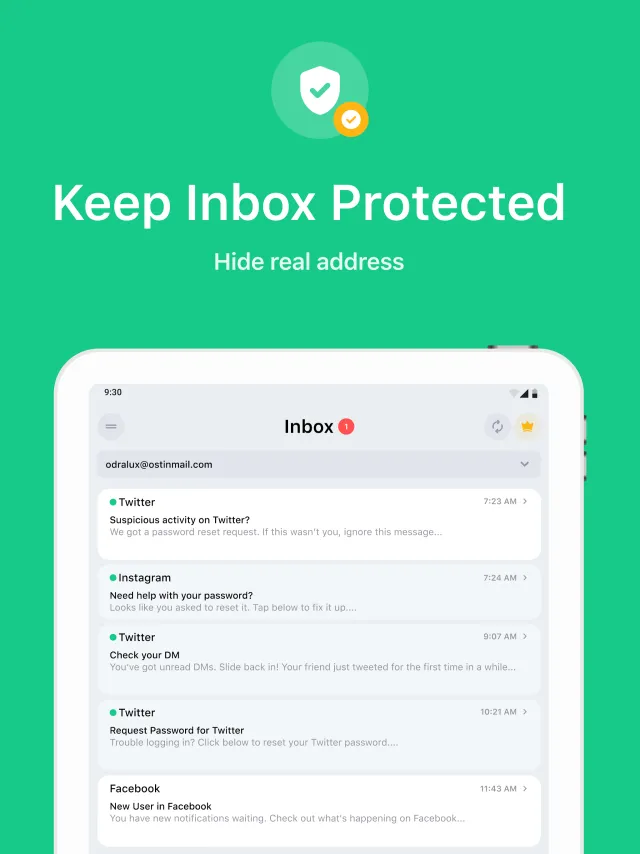 Temp Mail - Temporary Email - Screen 8