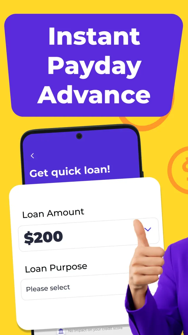 Payday Advance Borrow Money - Screen 1
