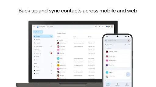 Contacts - Screen 1