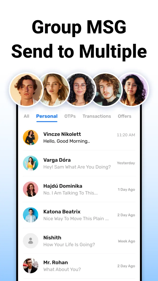 Messenger - SMS, Text & Chat - Screen 3