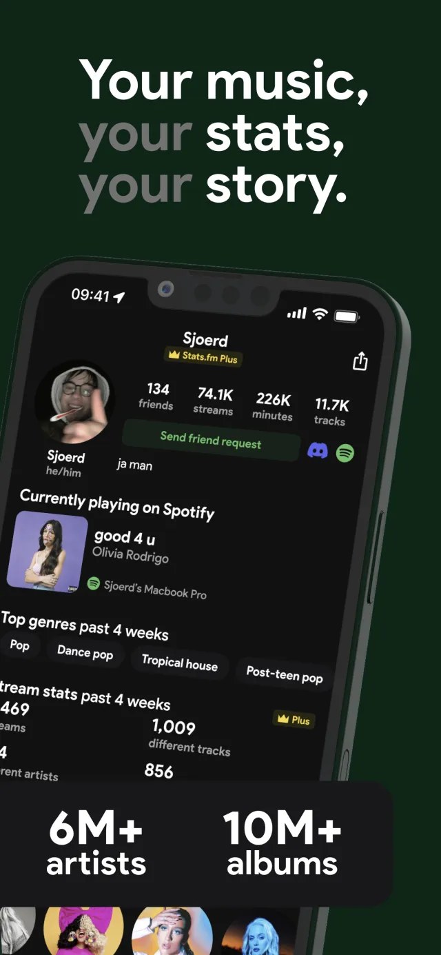 stats.fm for Spotify - Screen 2