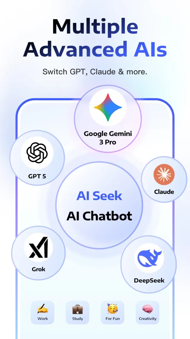 Deep Think - AI Seek Chatbot - Screen 2