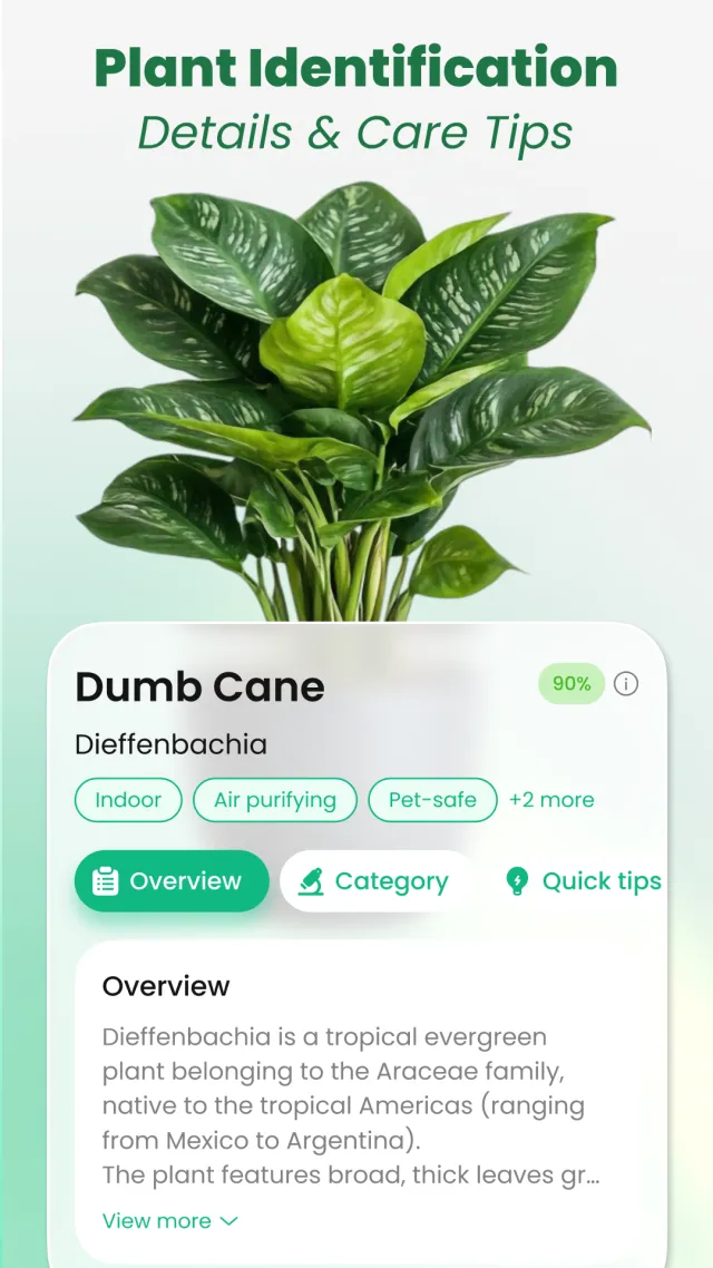 Plant Identifier: Tips & Care - Screen 3