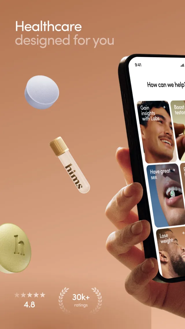 Hims: Telehealth for Men - Screen 1