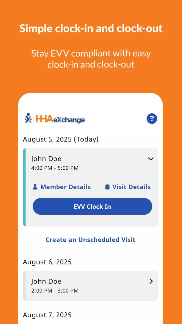 HHAeXchange+ - Screen 3