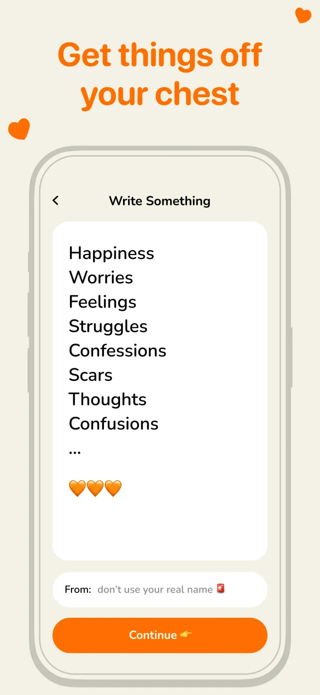 Sincerely - Off My Chest - Screen 4