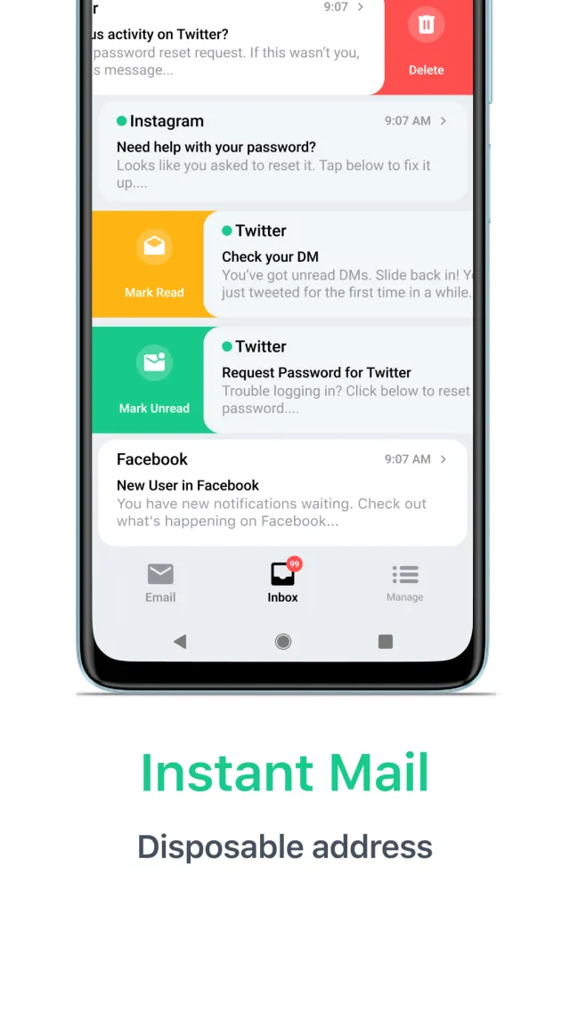 Temp Mail - Temporary Email - Screen 2