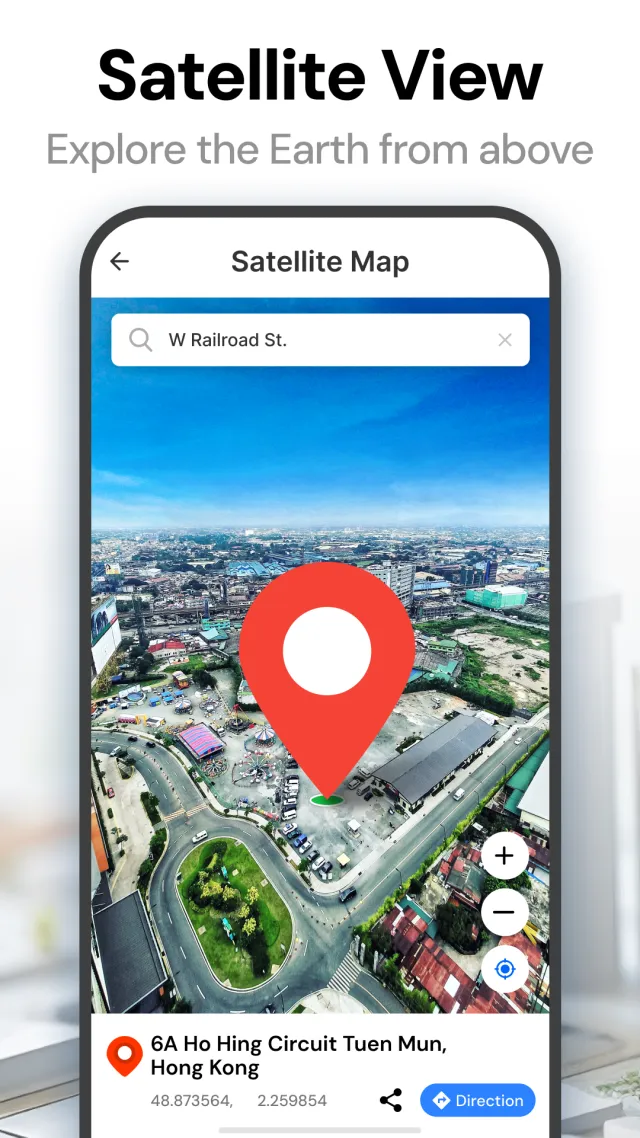 GPS Satellite Maps Live Earth - Screen 2