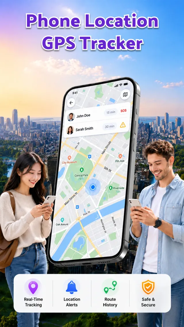 Phone Tracker: GPS Location - Screen 1