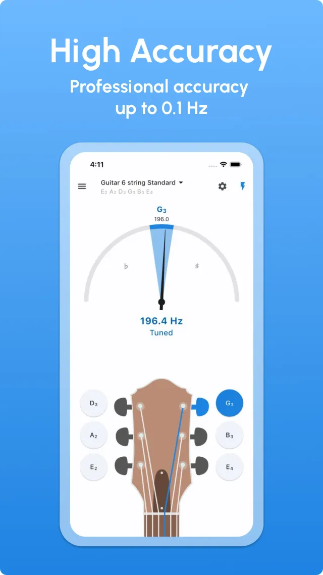 Guitar Tuner - LikeTones - Screen 3