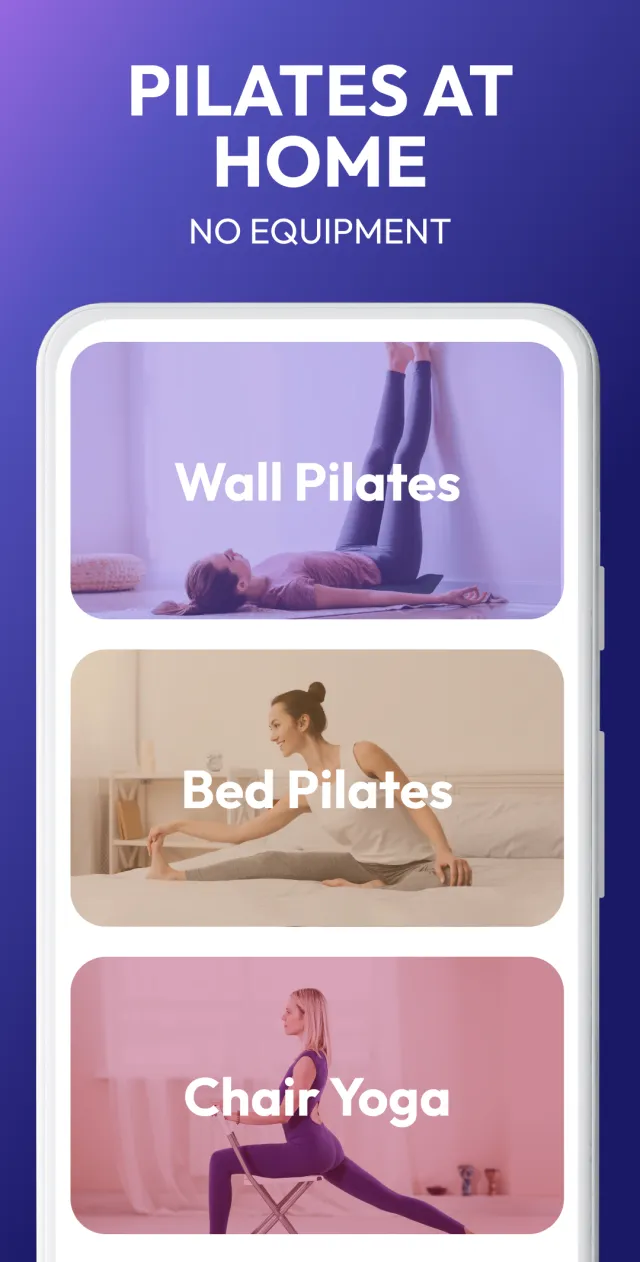 Pilates Workout at Home - Screen 1