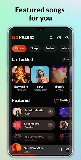 Music Player & MP3 - DDMusic - Screen 2