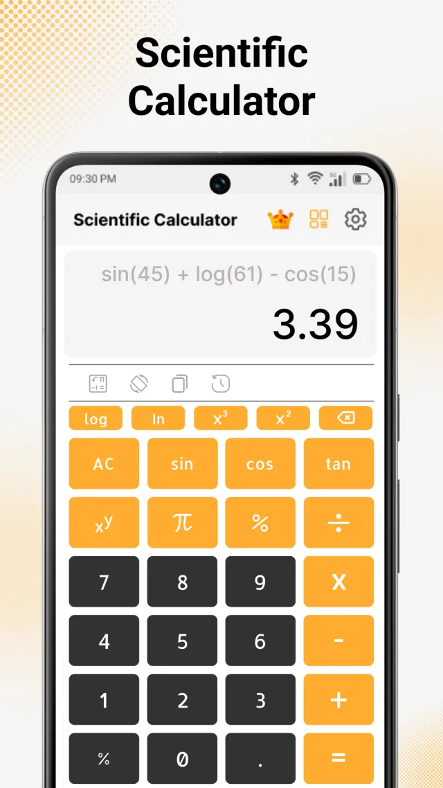 Basic Calculator For Android - Screen 1