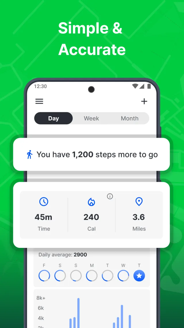Step Tracker Launcher - Screen 2