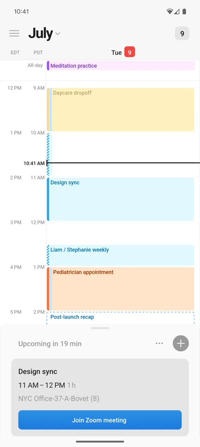 Notion Calendar - Screen 1
