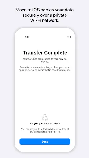 Move to iOS - Screen 2