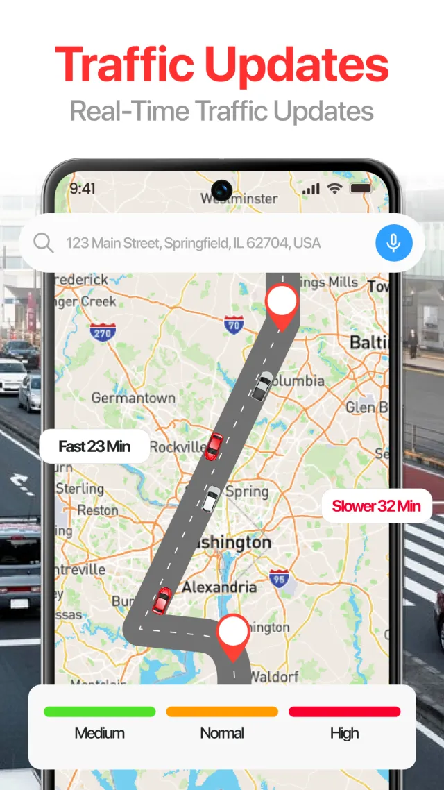 Live Earth Maps: GPS Satellite - Screen 5