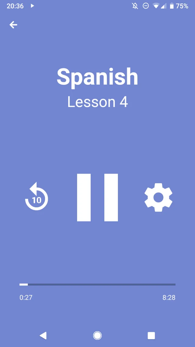 Language Transfer - Screen 2