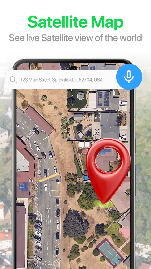 Live Earth Maps: GPS Satellite - Screen 6