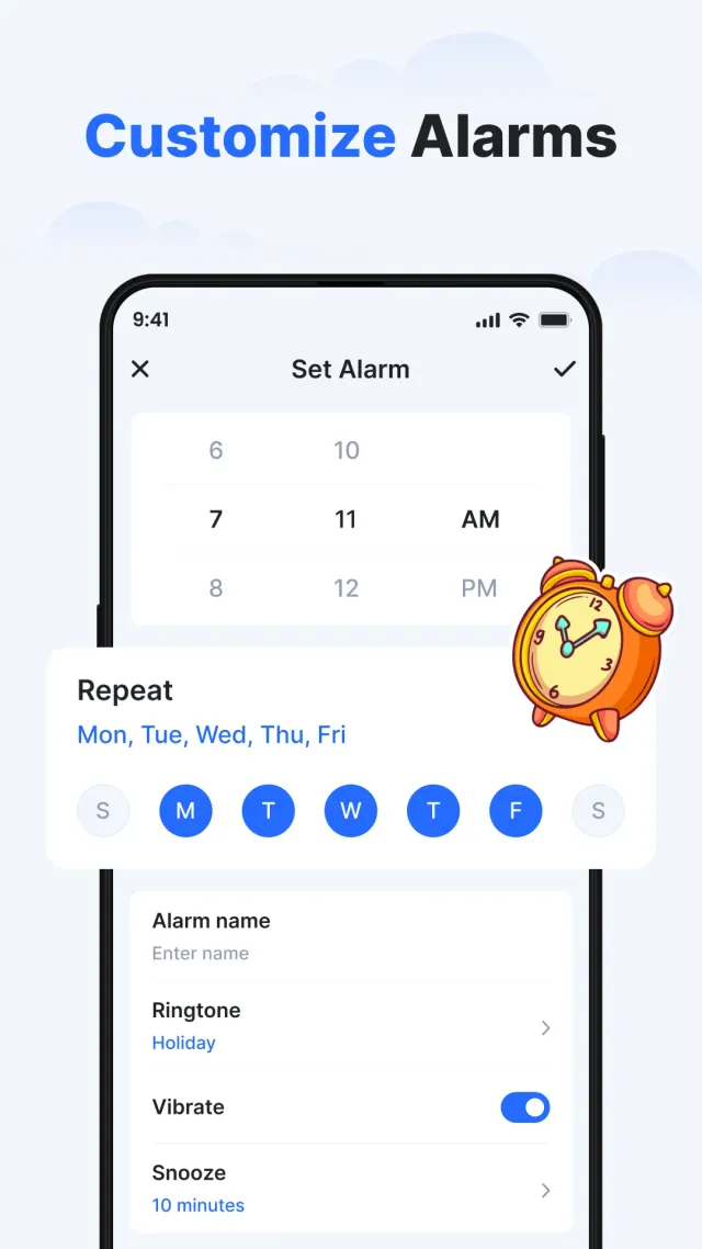 Clock - Simple Alarm Clock - Screen 2