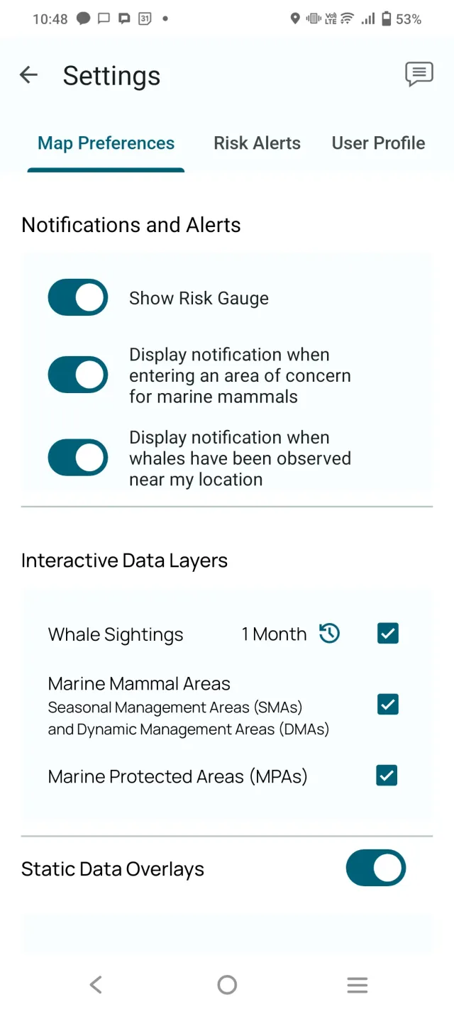 Whale Alert - Screen 8