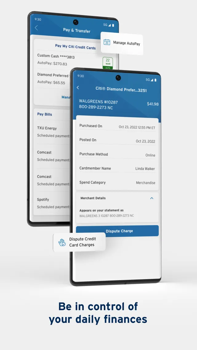 Citi Mobile® - Screen 4