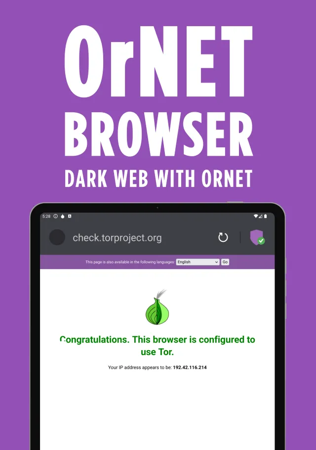 Dark Web Browser : OrNET - Screen 8