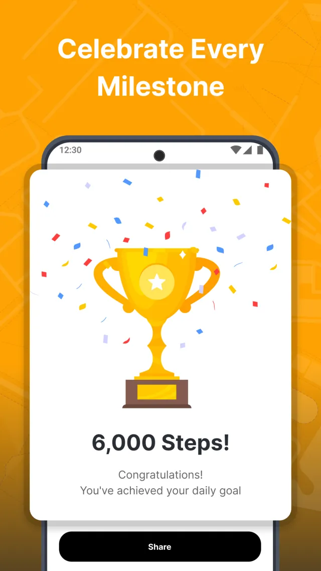 Step Tracker Launcher - Screen 3