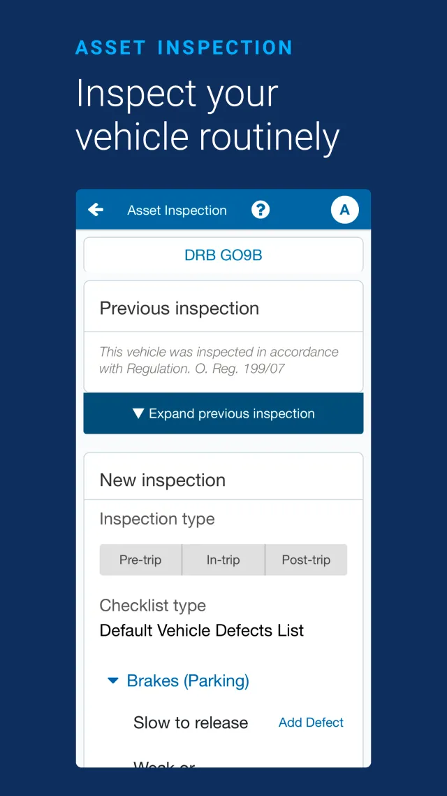 Geotab Drive - Screen 2