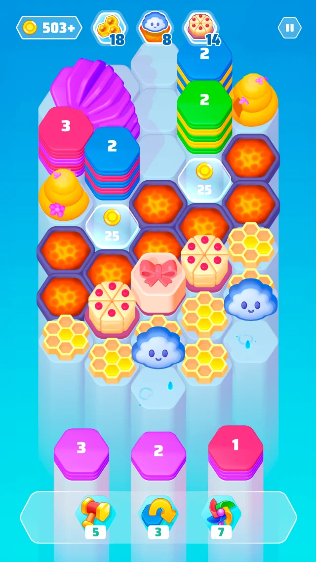 Color Slide - Hexa Puzzle - Screen 8
