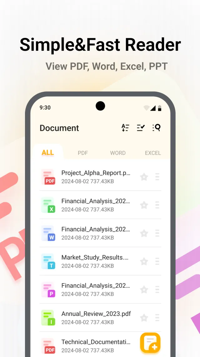 All Document Reader-PDF Viewer - Screen 1