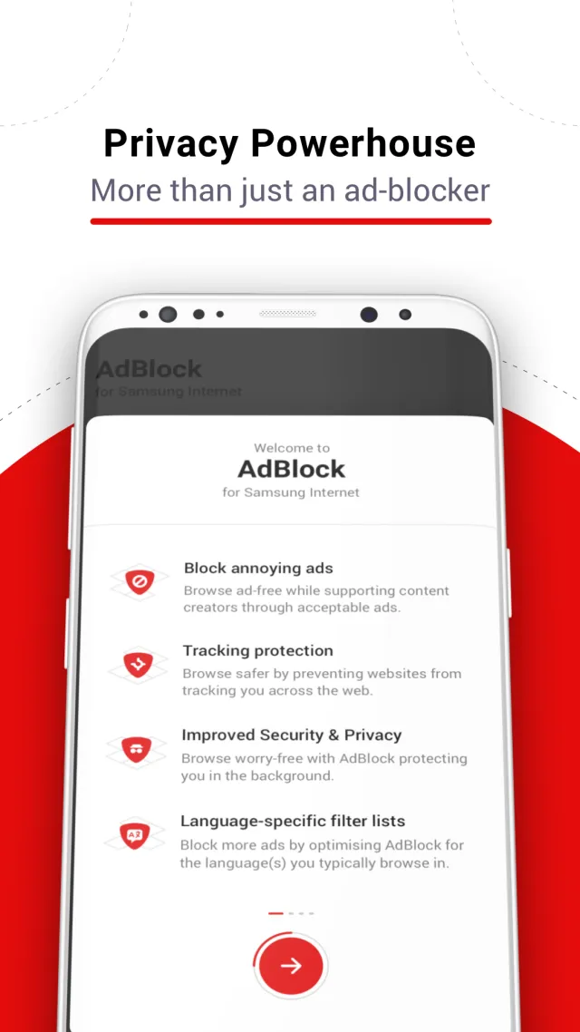 AdBlock for Samsung Browser - Screen 4